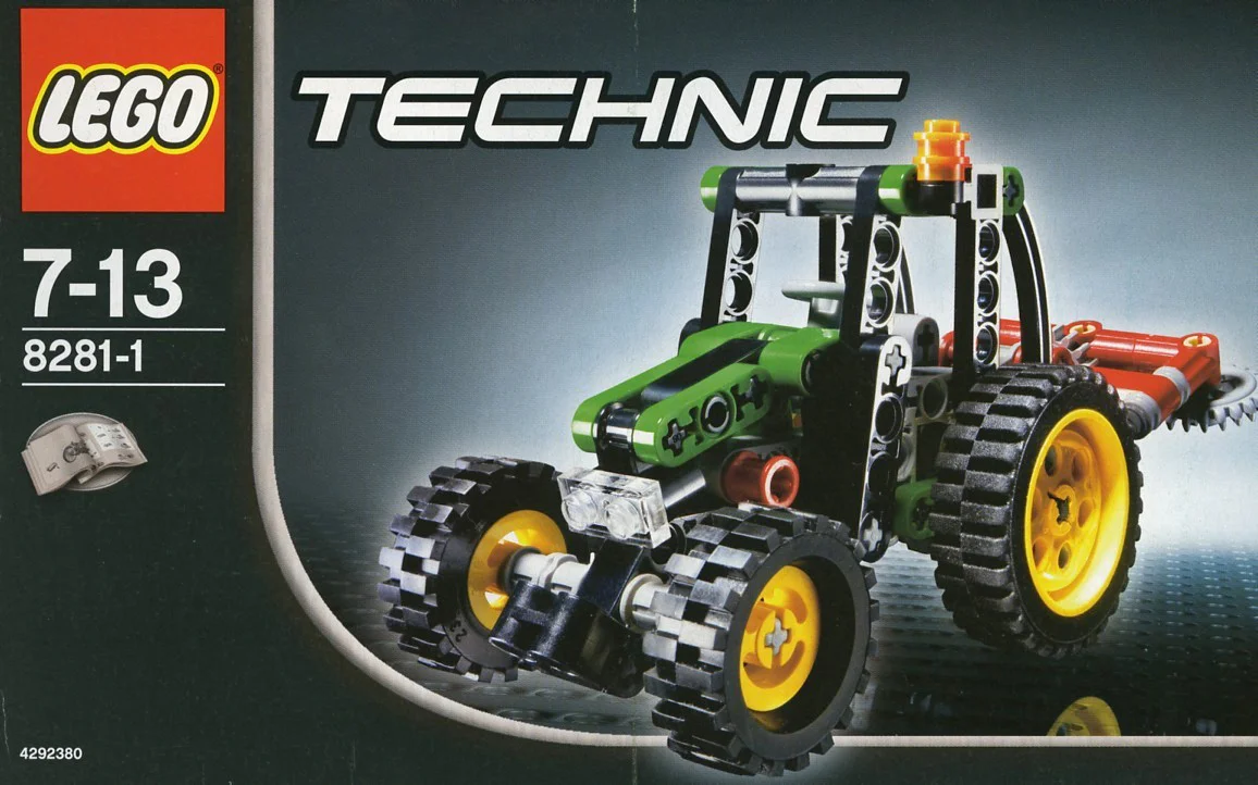 Mini tractor. 3311 image 3