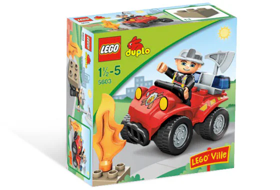 Fire command vehicle 乐高 LEGO 5603 image 1