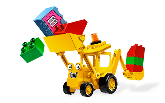 Construction worker Bob: Scoop at Bobland Bay 乐高 LEGO 3595 image 2