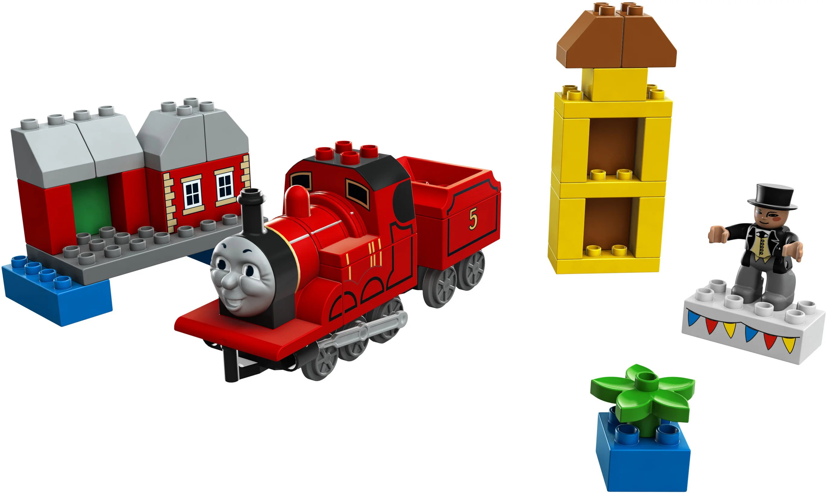 Thomas and his friends James Celebrates Sodor Day 乐高 LEGO 5547