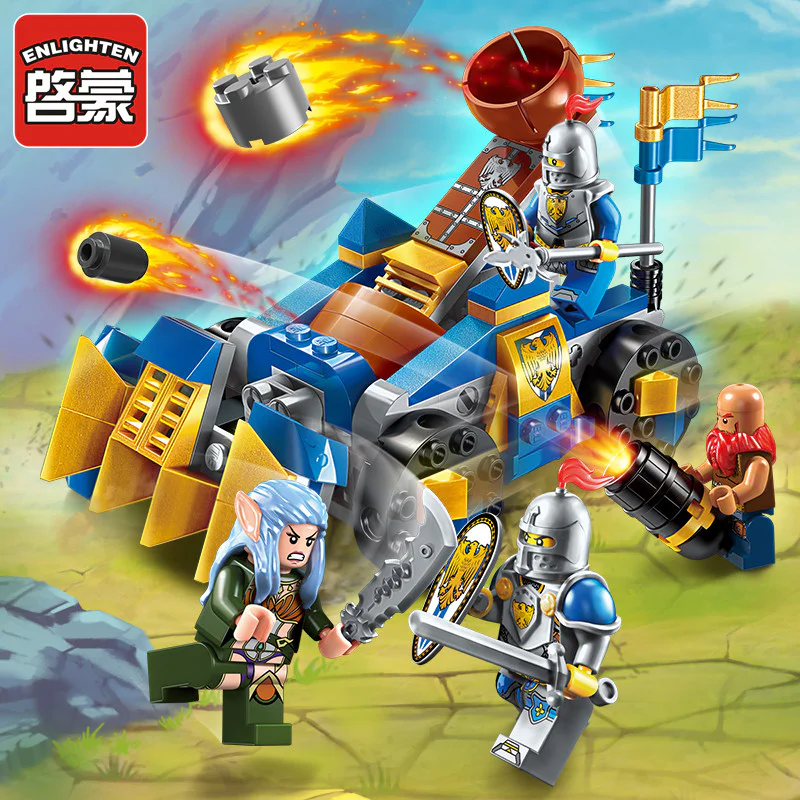 War of Glory: The Stone Truck Team 启蒙 QMAN/ENLIGHTEN/Keeppley 2304 image 1