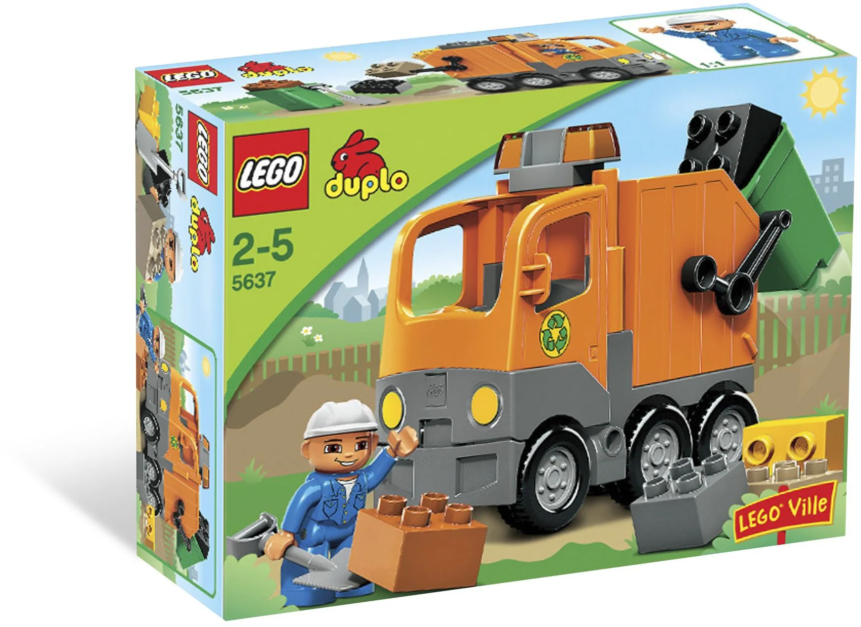 Trash truck 乐高 LEGO 5637 image 4