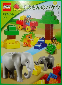 Elephants build buckets.