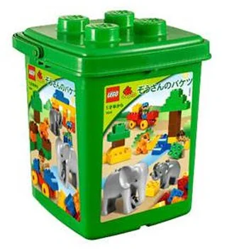 Elephants build buckets. 乐高 LEGO 7614 image 1