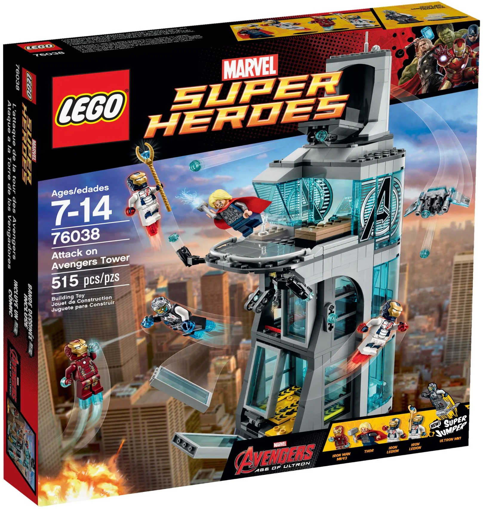 Attacking Avengers' headquarters building SY370 image 1