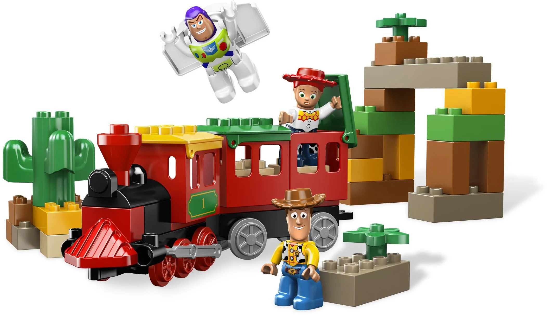 Toys are mobilized at 3: Great train chase 乐高 LEGO 5659