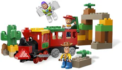Toys are mobilized at 3: Great train chase