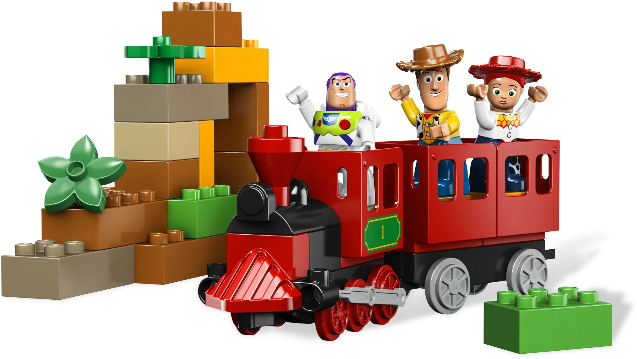 Toys are mobilized at 3: Great train chase 乐高 LEGO 5659 image 2