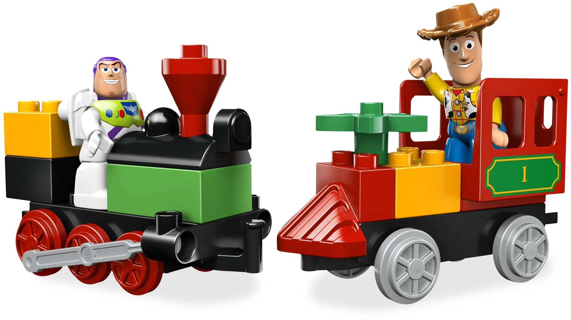 Toys are mobilized at 3: Great train chase 乐高 LEGO 5659 image 4