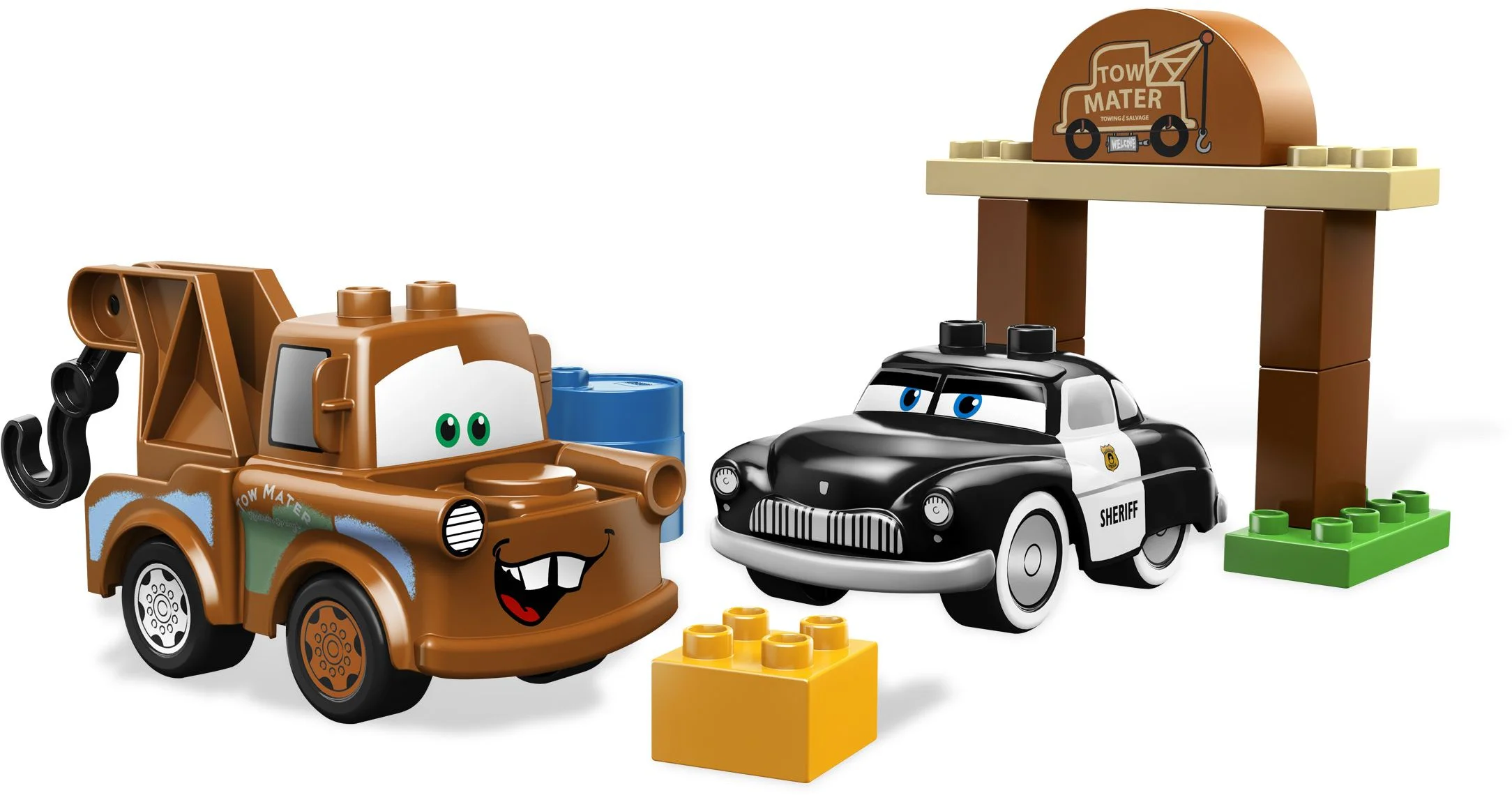 Total Race Mobilization: Trailer Mater Courtyard 乐高 LEGO 5814