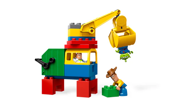 Toys are mobilizing 3: alien space cranes 乐高 LEGO 5691 image 1