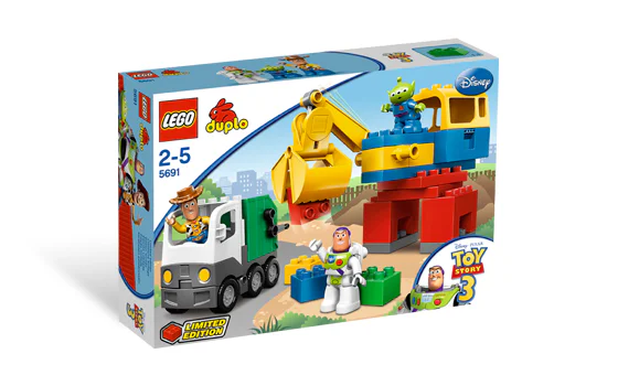 Toys are mobilizing 3: alien space cranes 乐高 LEGO 5691 image 2