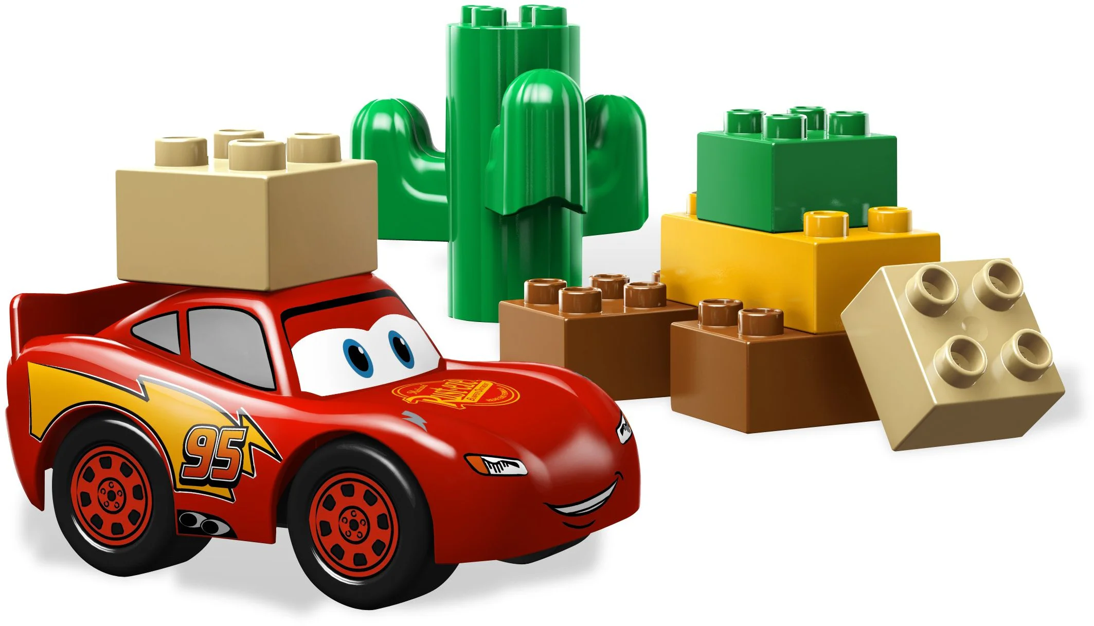 Racing Lineup: Lightning McQueen 乐高 LEGO 5813 image 2