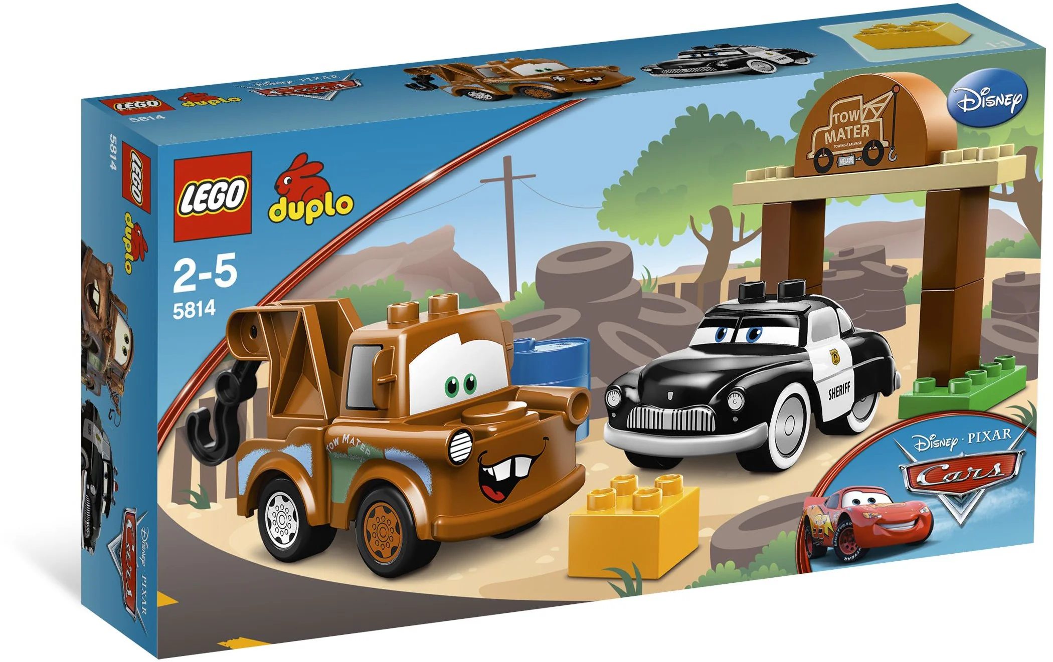 Total Race Mobilization: Trailer Mater Courtyard 乐高 LEGO 5814 image 4
