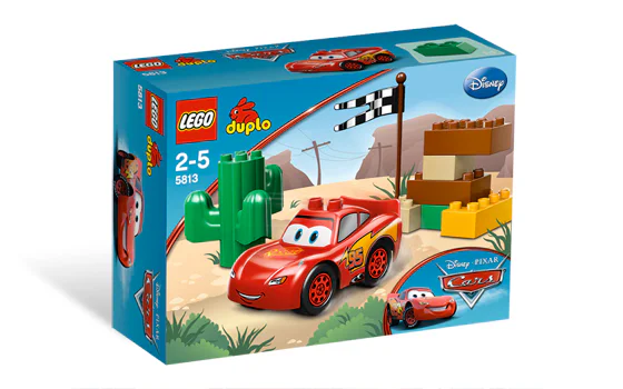 Racing Lineup: Lightning McQueen 乐高 LEGO 5813 image 4