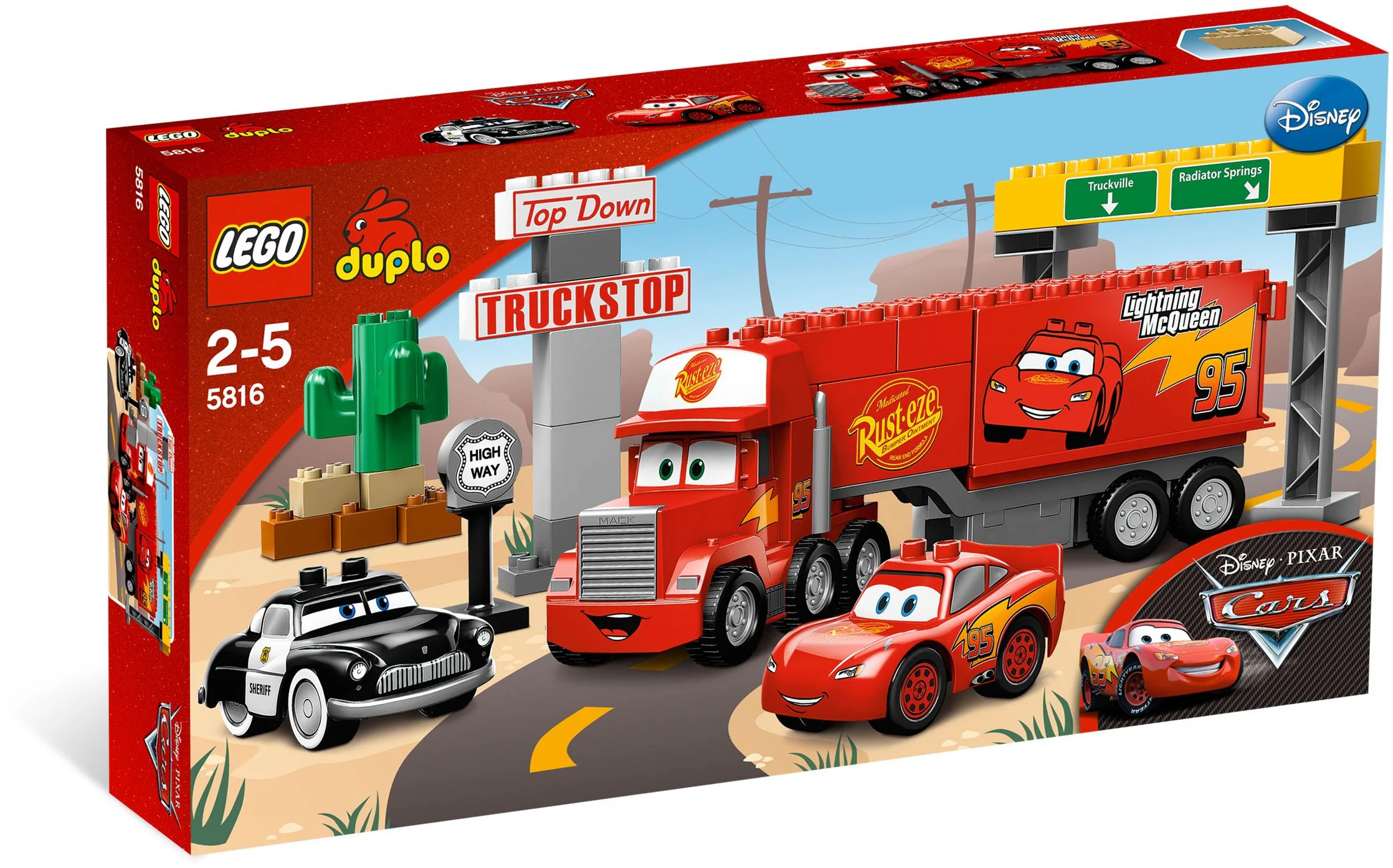 Racing's Ultimate Team-Up: Mac's Highway Adventure 乐高 LEGO 5816 image 4