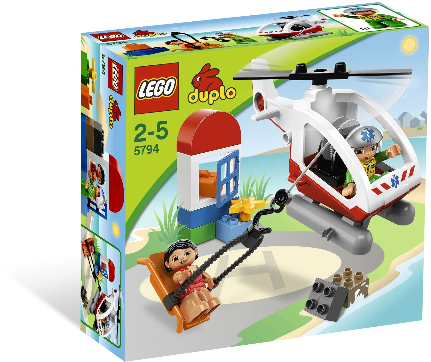 Emergency rescue helicopters 乐高 LEGO 5794 image 2