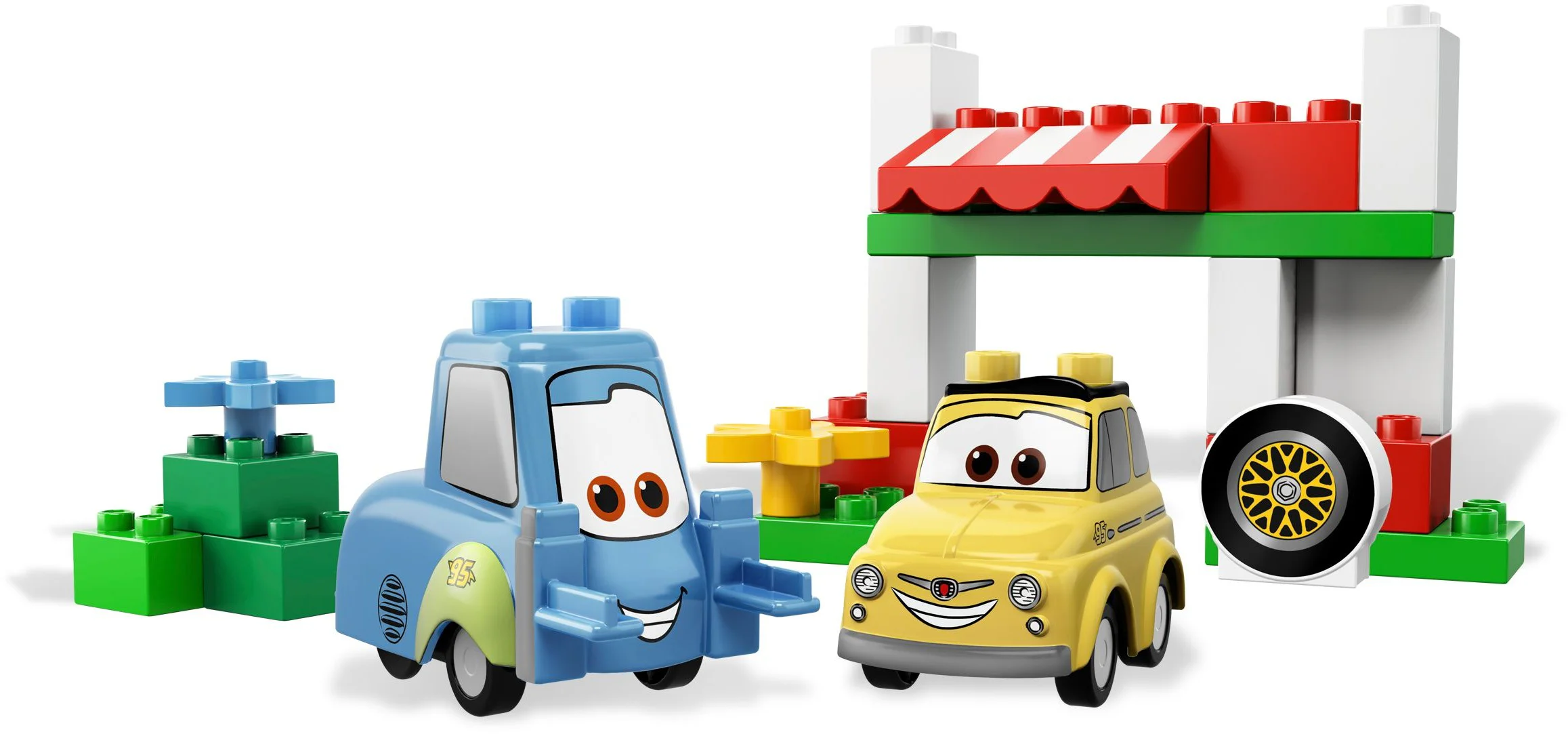 The car racers are mobilizing 2: Cabe's tire shop 乐高 LEGO 5818