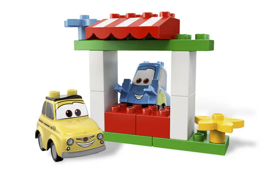The car racers are mobilizing 2: Cabe's tire shop 乐高 LEGO 5818 image 1