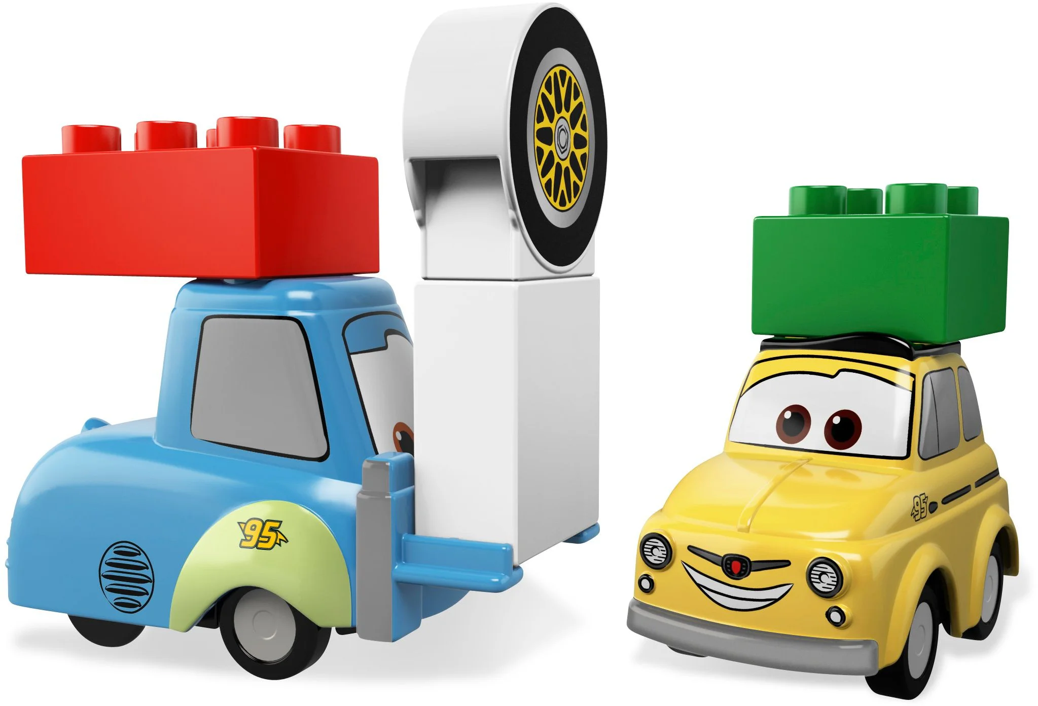 The car racers are mobilizing 2: Cabe's tire shop 乐高 LEGO 5818 image 2