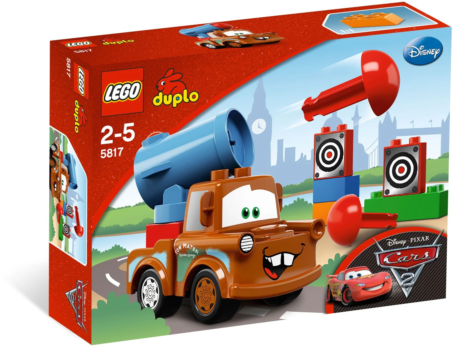 The racers are mobilizing two agents, Mater 乐高 LEGO 5817 image 3