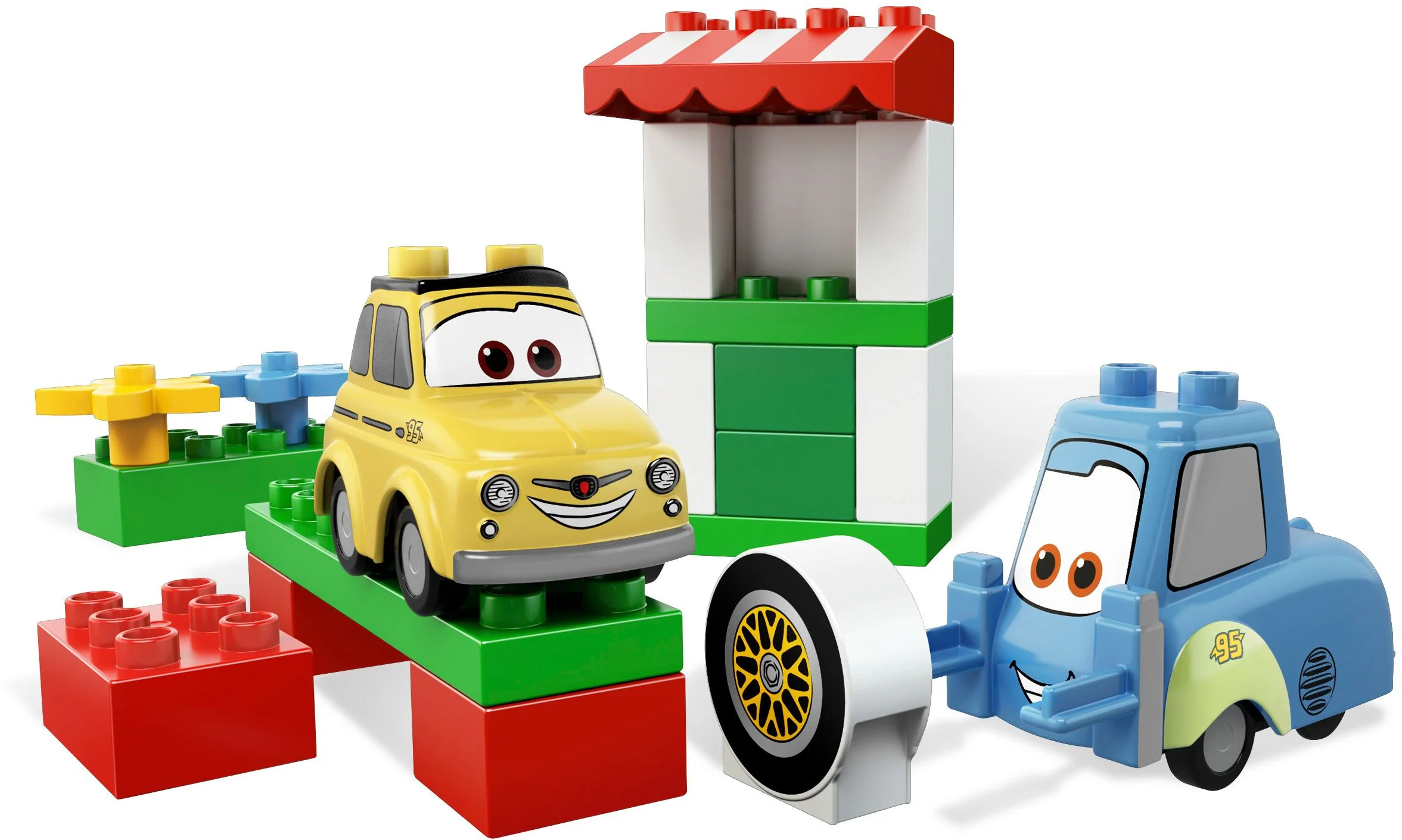 The car racers are mobilizing 2: Cabe's tire shop 乐高 LEGO 5818 image 3