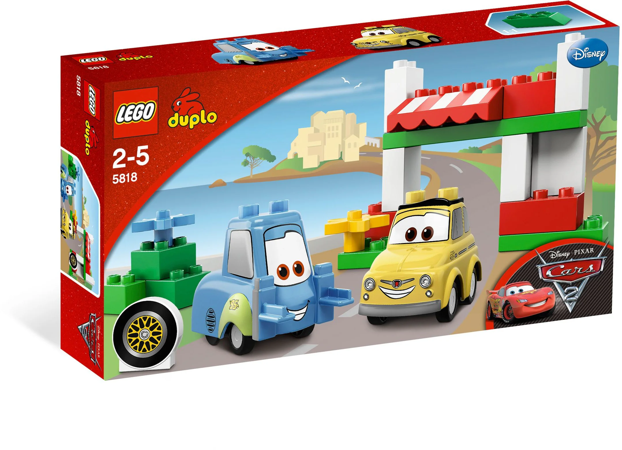 The car racers are mobilizing 2: Cabe's tire shop 乐高 LEGO 5818 image 5