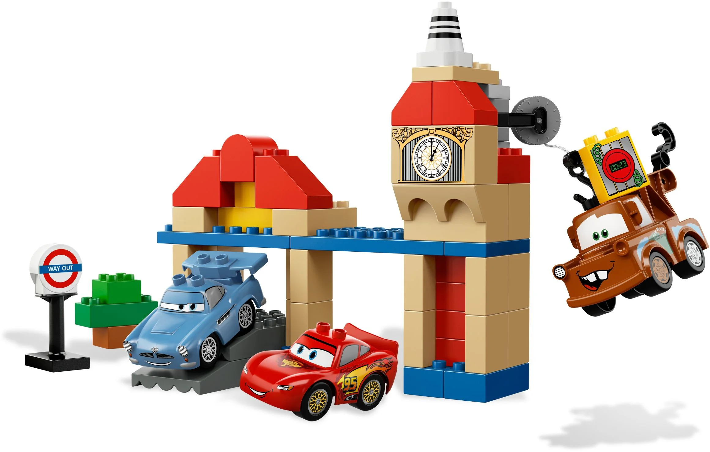 Total racing mobilization 2: Big Ben clock 乐高 LEGO 5828