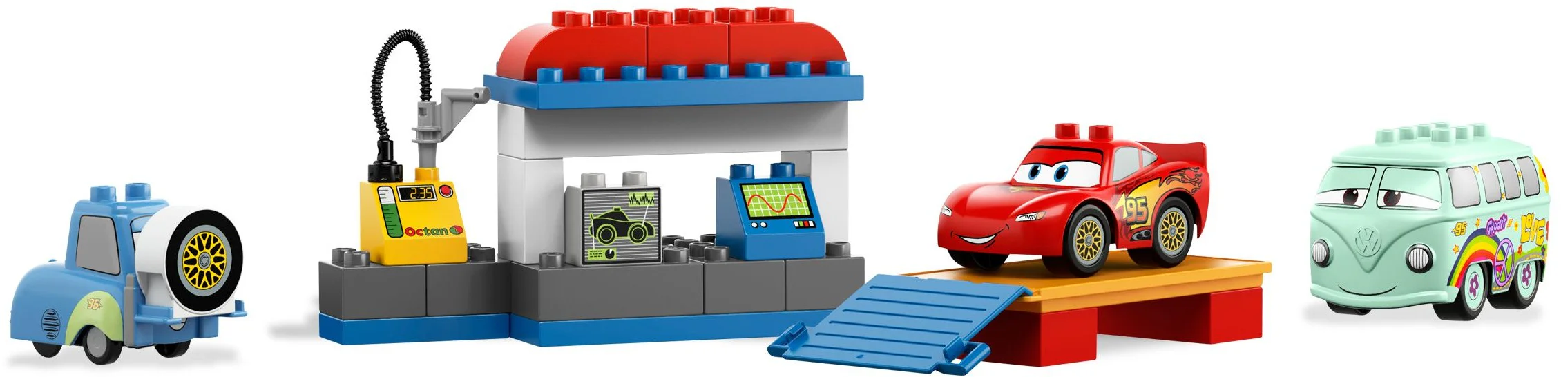 Total racing mobilization 2: Maintenance station 乐高 LEGO 5829 image 3