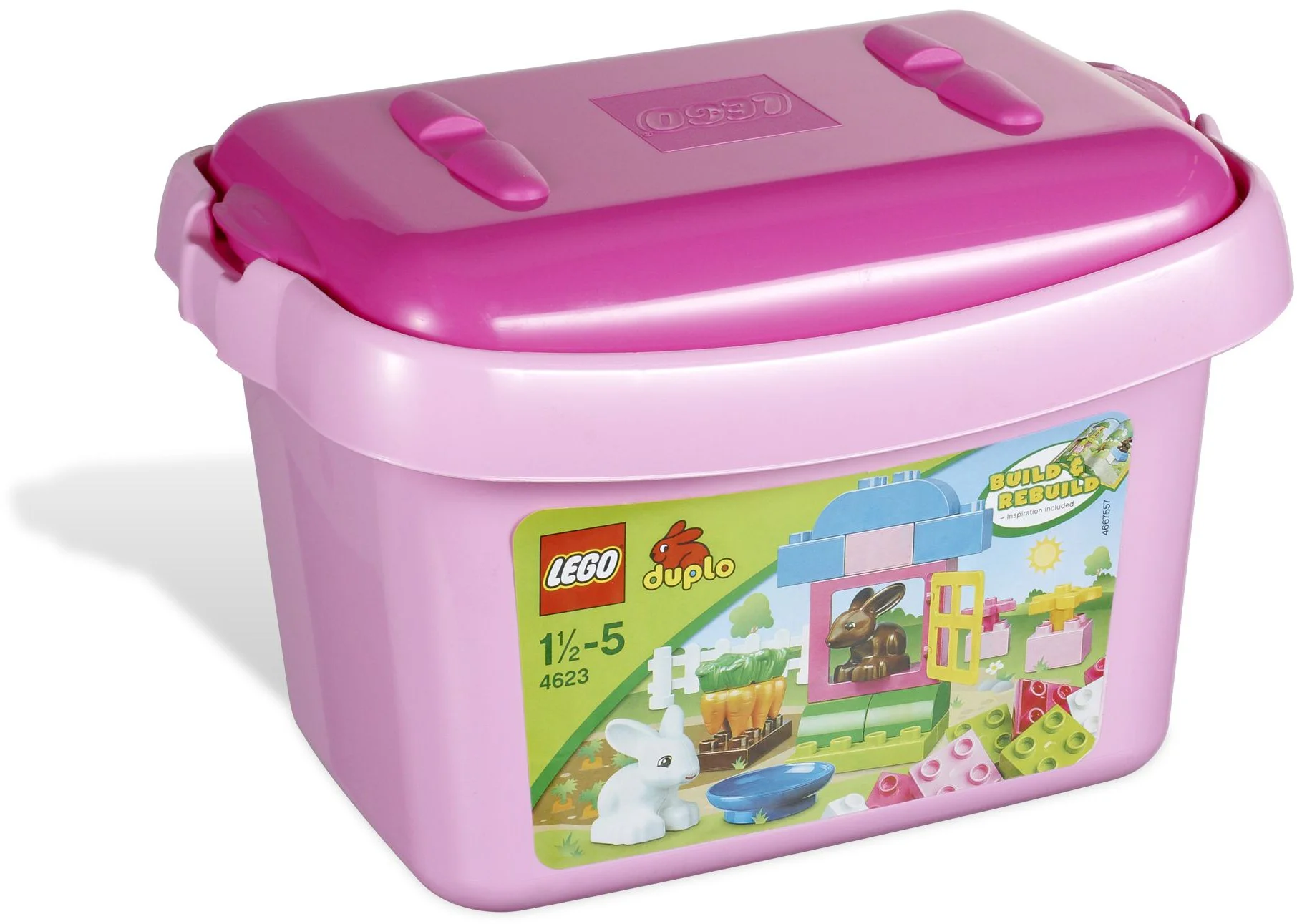 Pink Puzzle Box LEGO 4623 image 4