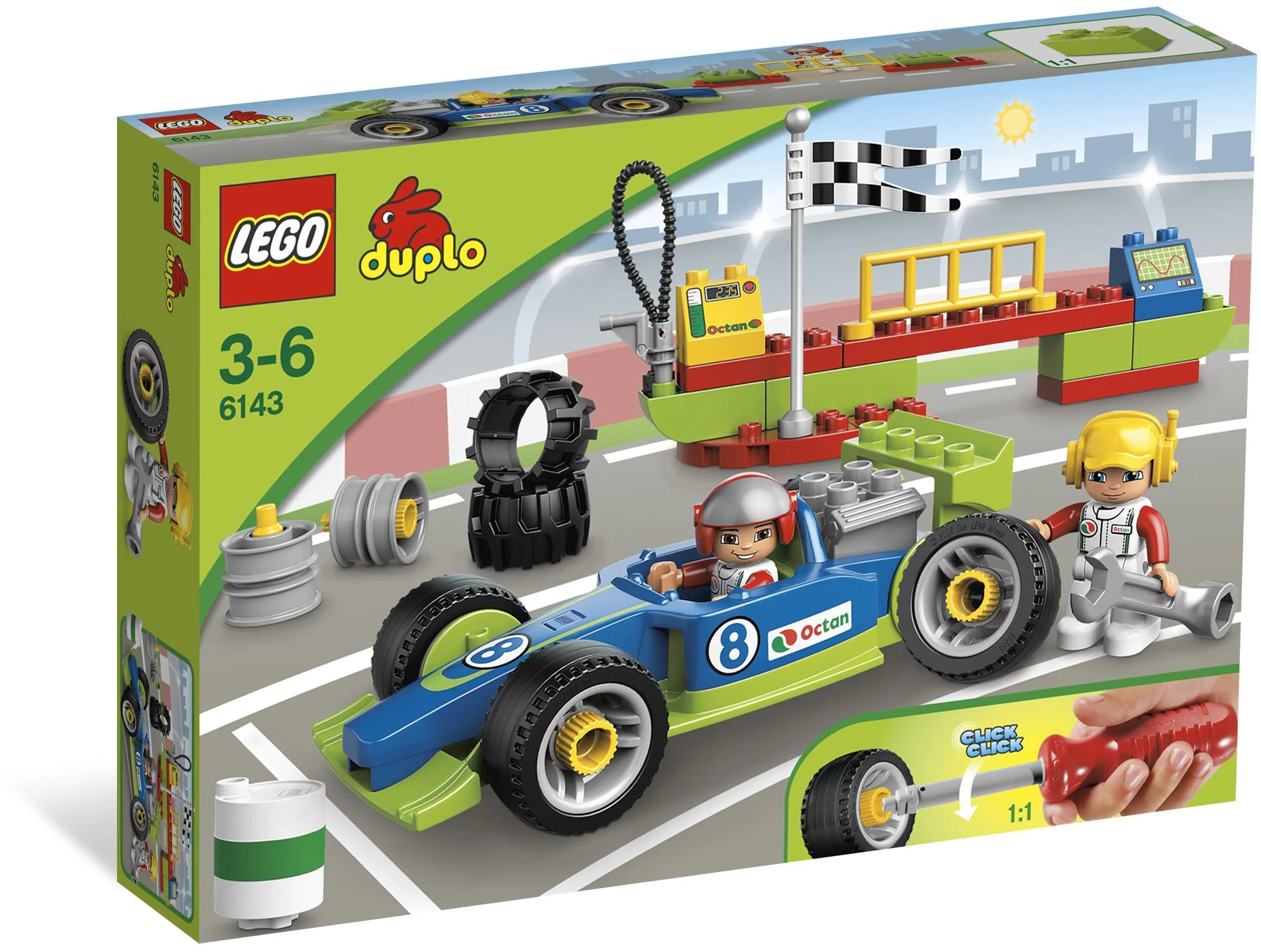 Equation 1 fleet 乐高 LEGO 6143 image 3