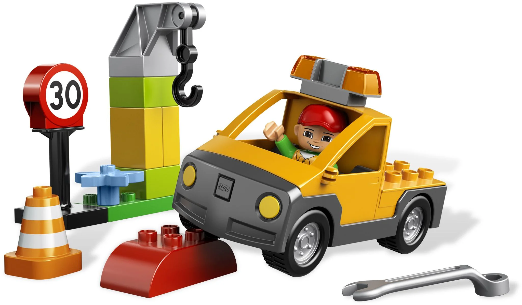 Towing a car 乐高 LEGO 6146 image 4