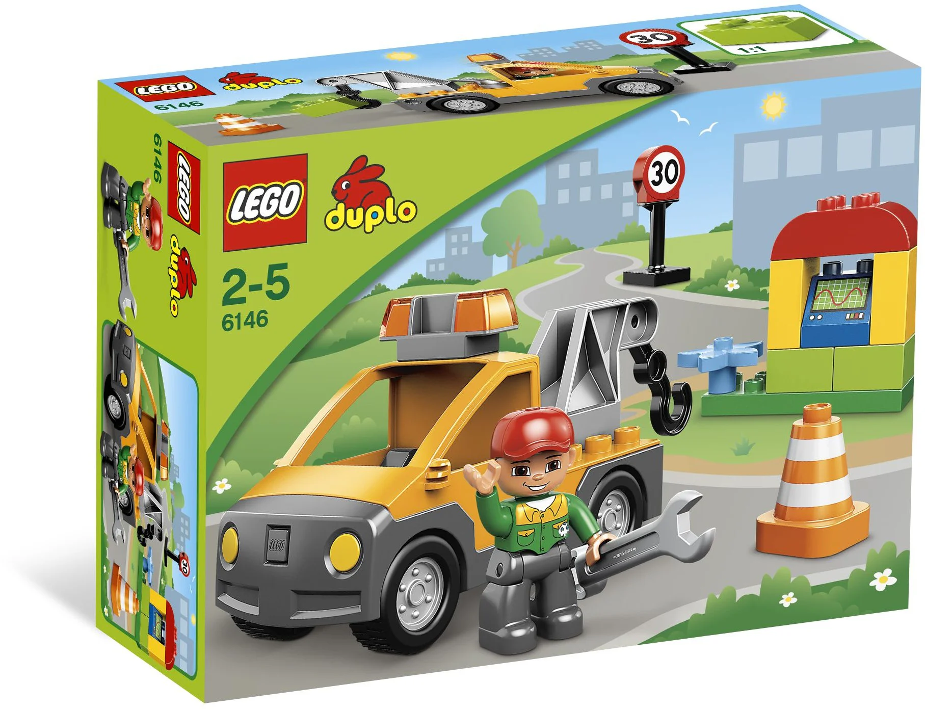 Towing a car 乐高 LEGO 6146 image 5