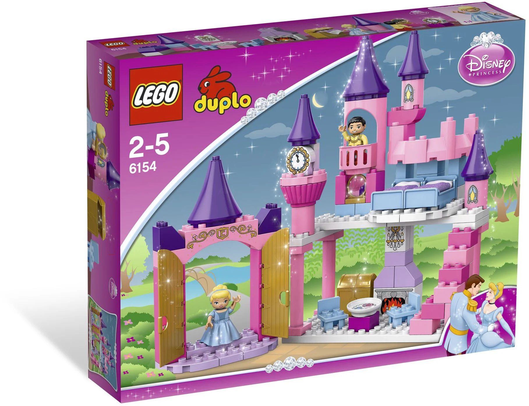 Cinderella's castle 乐高 LEGO 6154 image 4