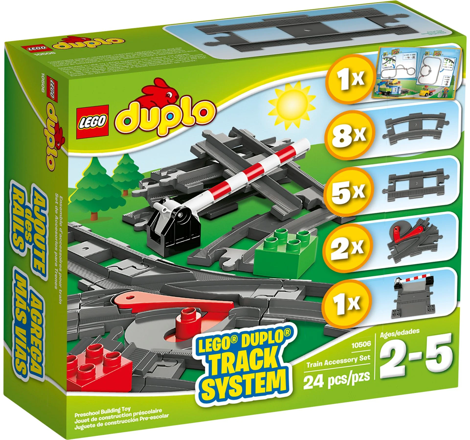Train track fittings 乐高 LEGO 10506 image 2