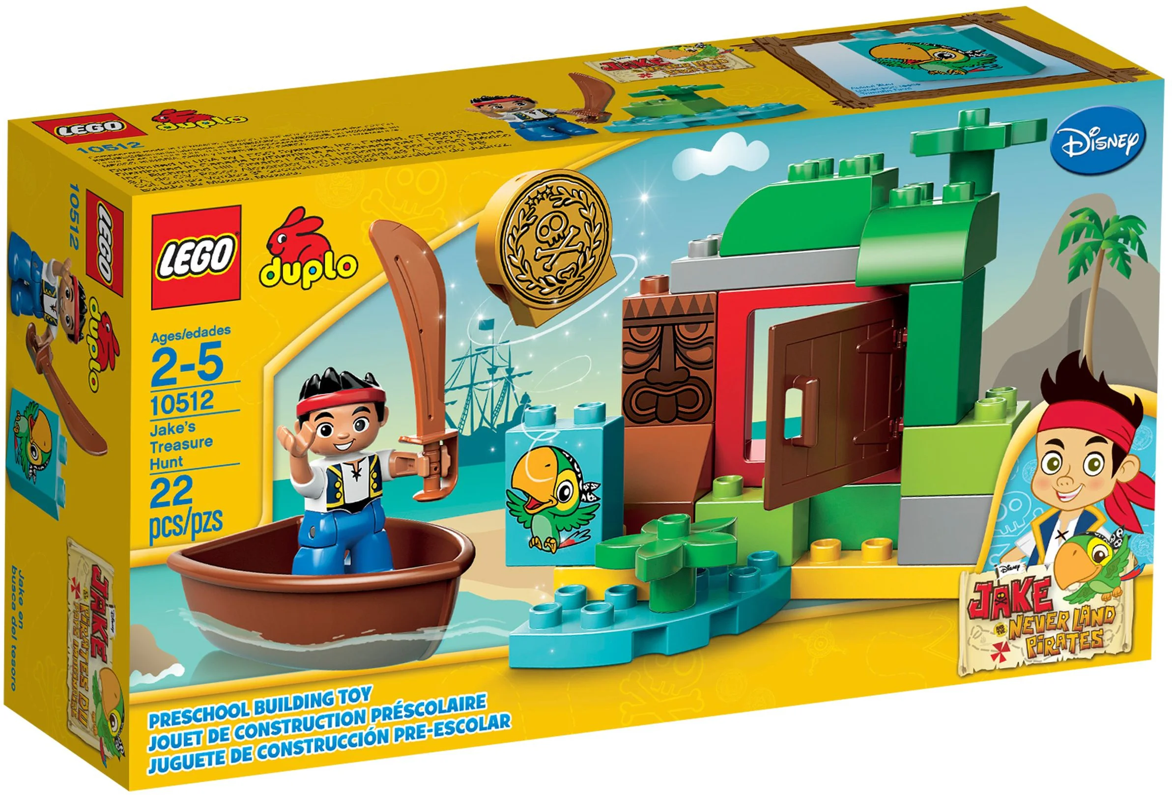 Jack and the Pirates of Neverland: Jack's Treasure hunt 乐高 LEGO 10512 image 3