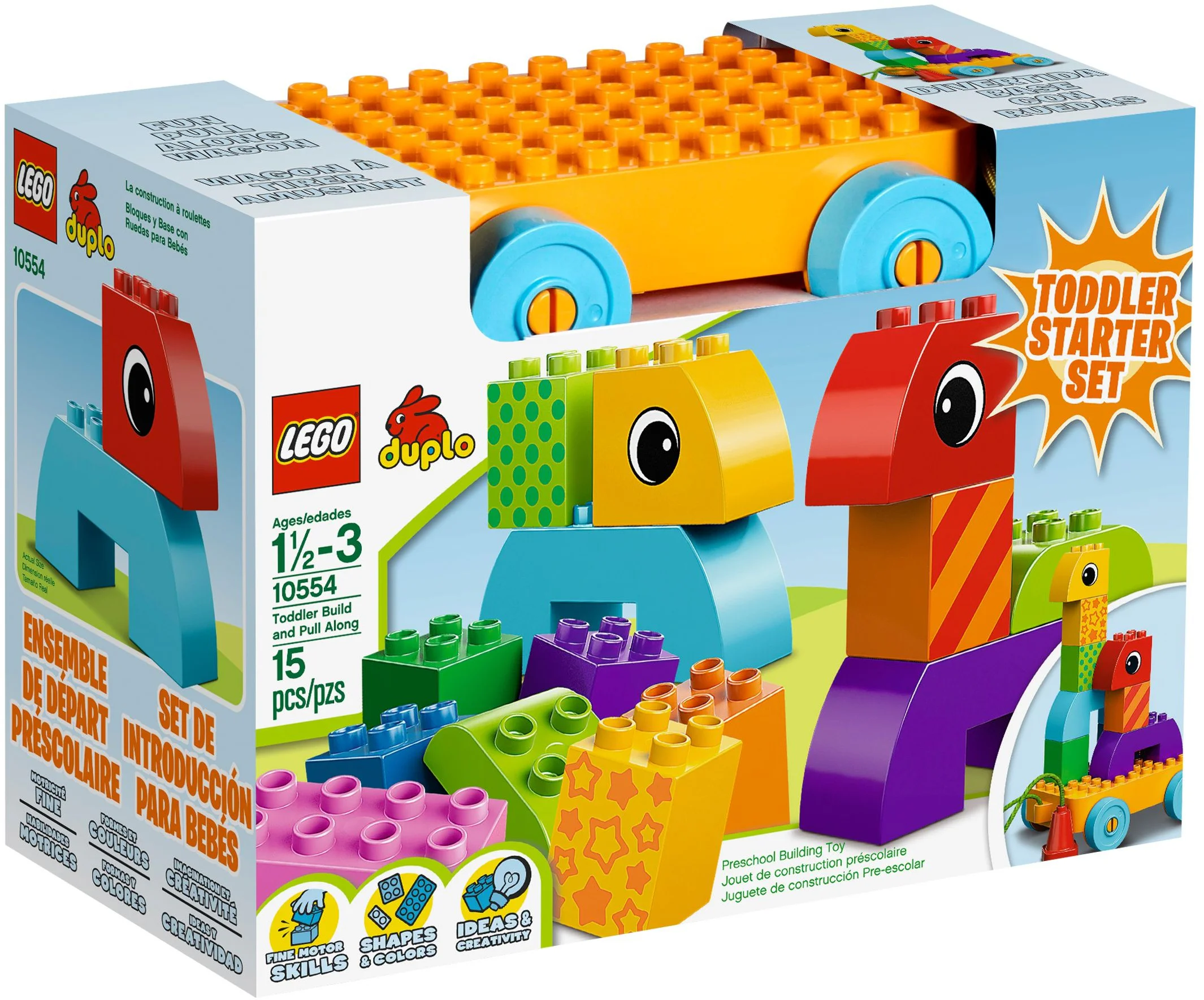 Children's Building Toy with Wheels 乐高 LEGO 10554 image 4