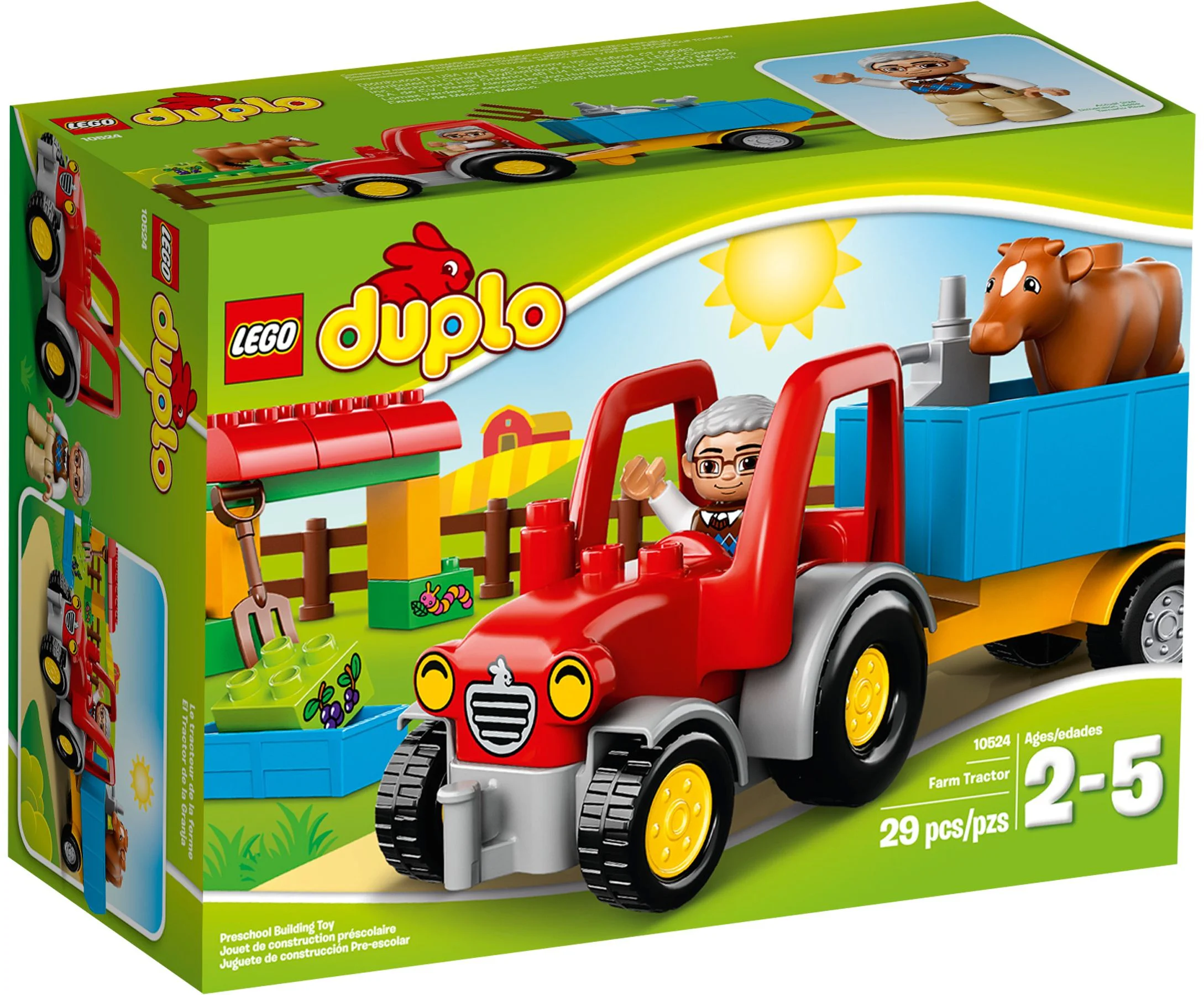 Farm tractor 乐高 LEGO 10524 image 2