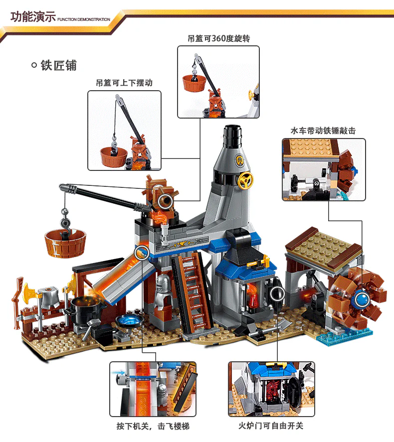 The War of Glory: The Black Man's Landing 启蒙 QMAN/ENLIGHTEN/Keeppley 2314 image 9