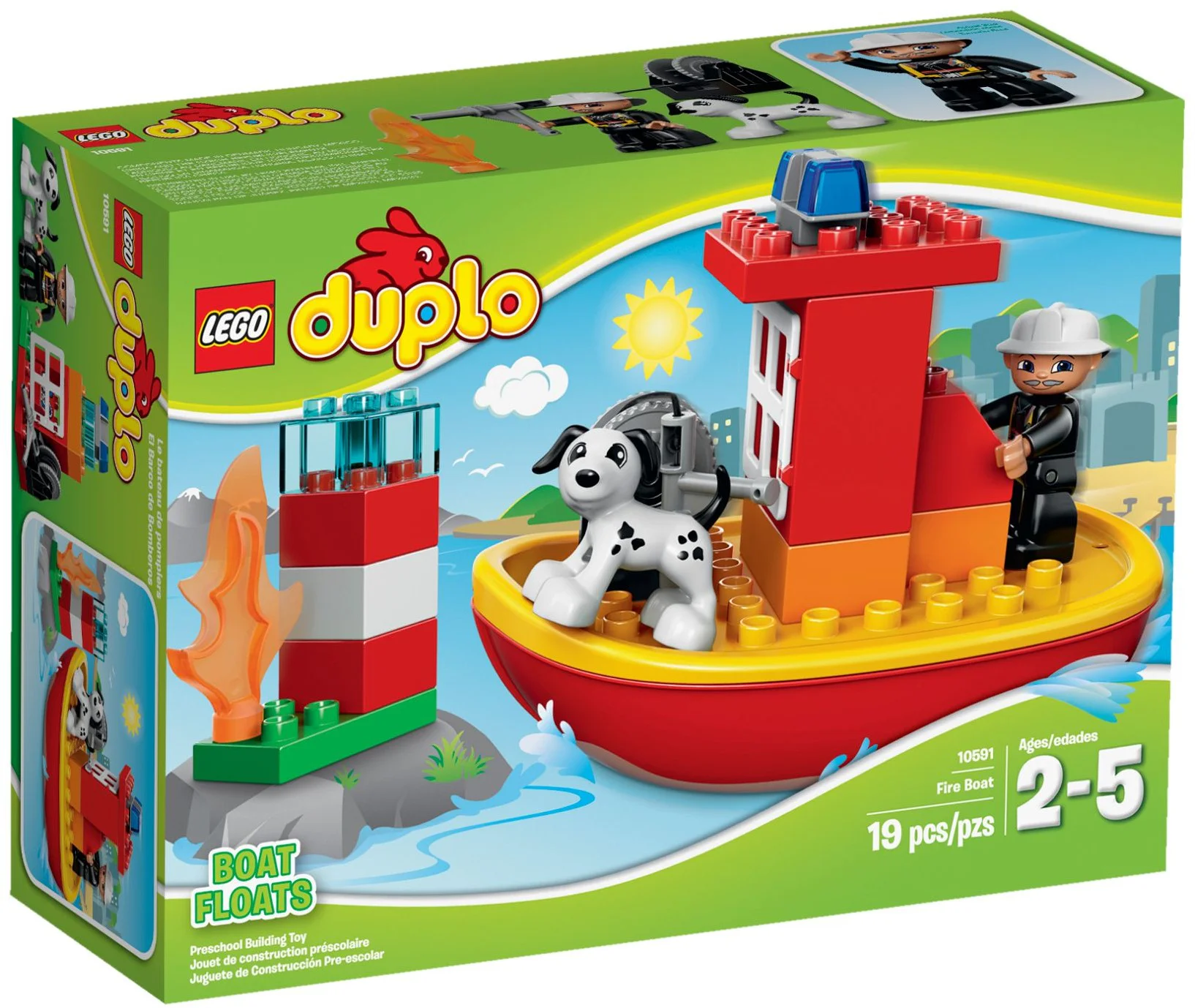 Fire boat 乐高 LEGO 10591 image 5