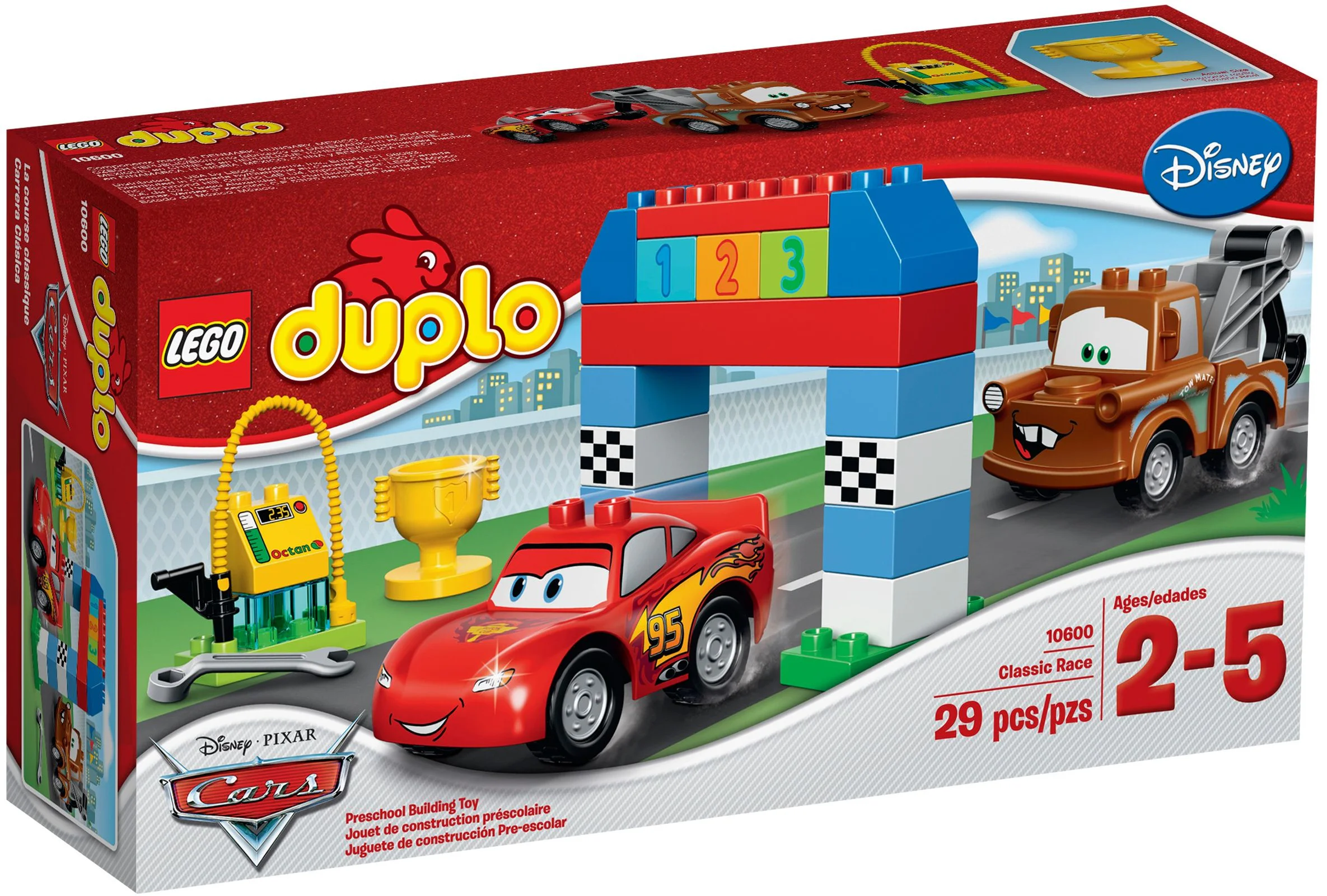 Racers' total mobilization: McQueen and Mater's classic 乐高 LEGO 10600 image 5