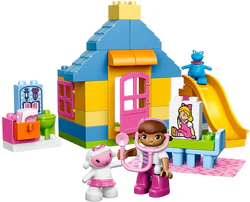 Toy doctor: backyard clinic