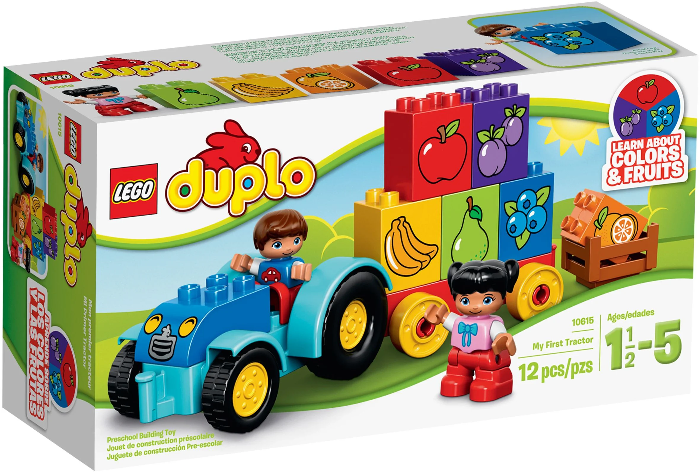 My first tractor 乐高 LEGO 10615 image 4