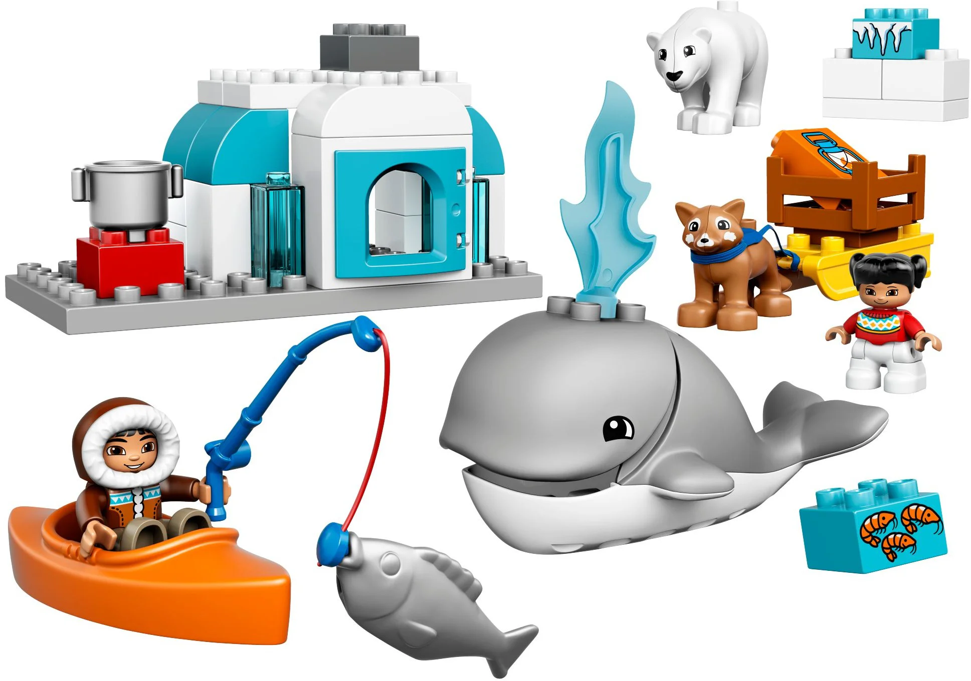 Arctic animals. 乐高 LEGO 10803