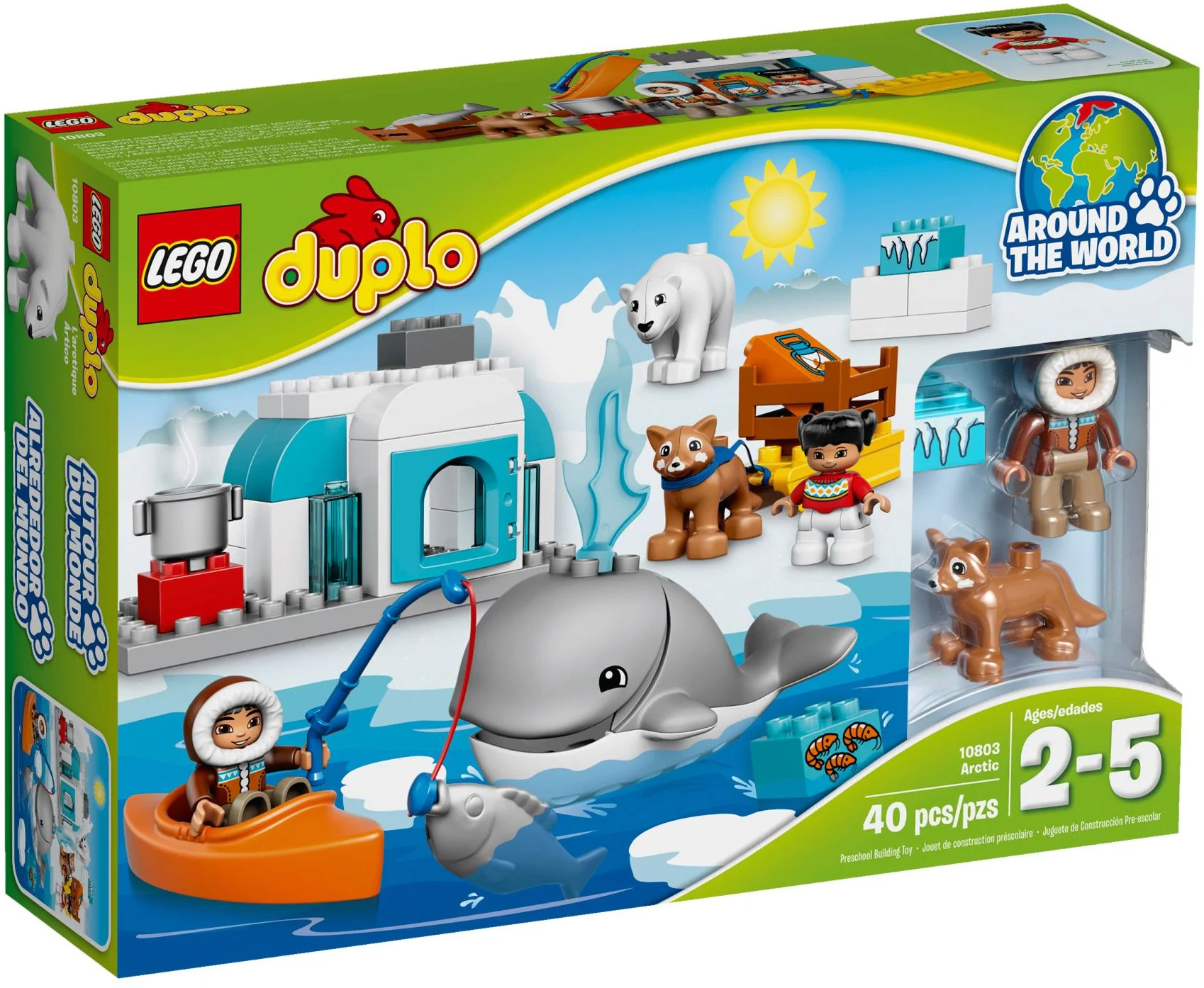 Arctic animals. 乐高 LEGO 10803 image 8