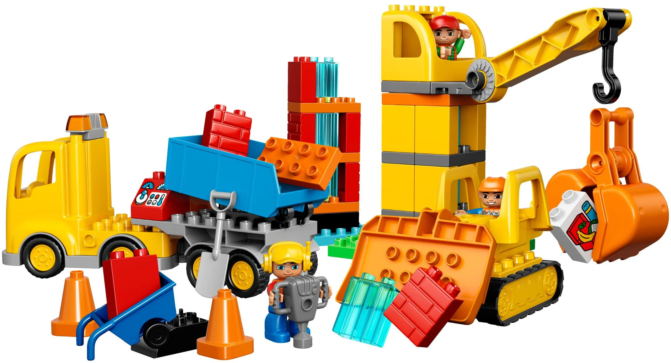 Large construction sites 乐高 LEGO 10813