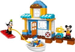 Mickey and friends' beach house