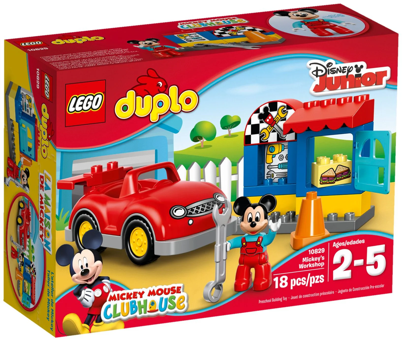 Mickey's car studio 乐高 LEGO 10829 image 2