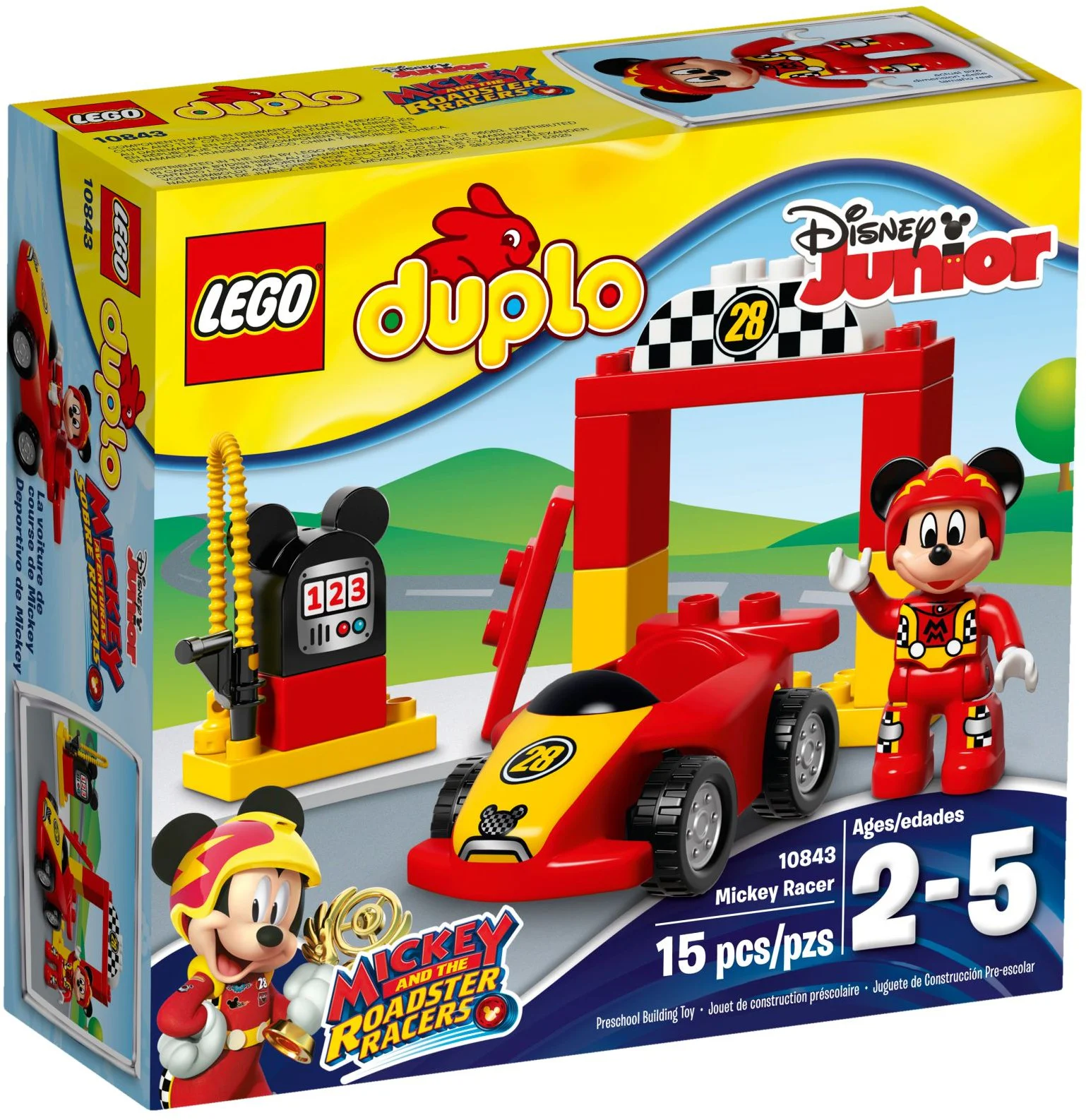 Mickey racing 乐高 LEGO 10843 image 5