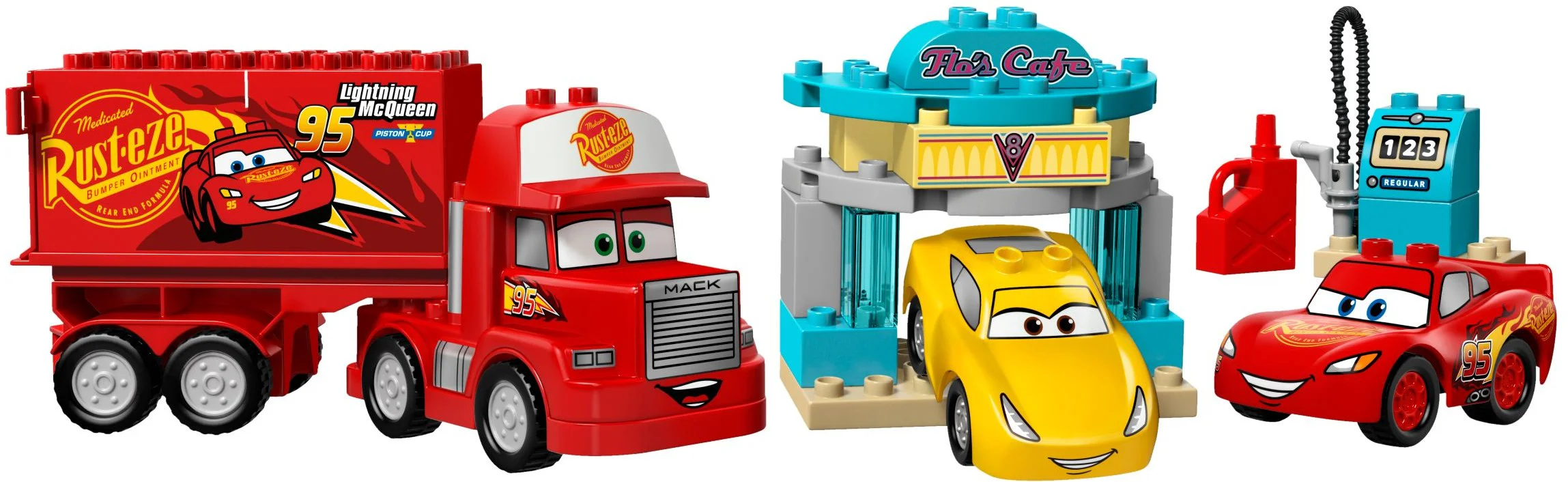 The car races are mobilizing at 3:30 Frou's cafe 乐高 LEGO 10846